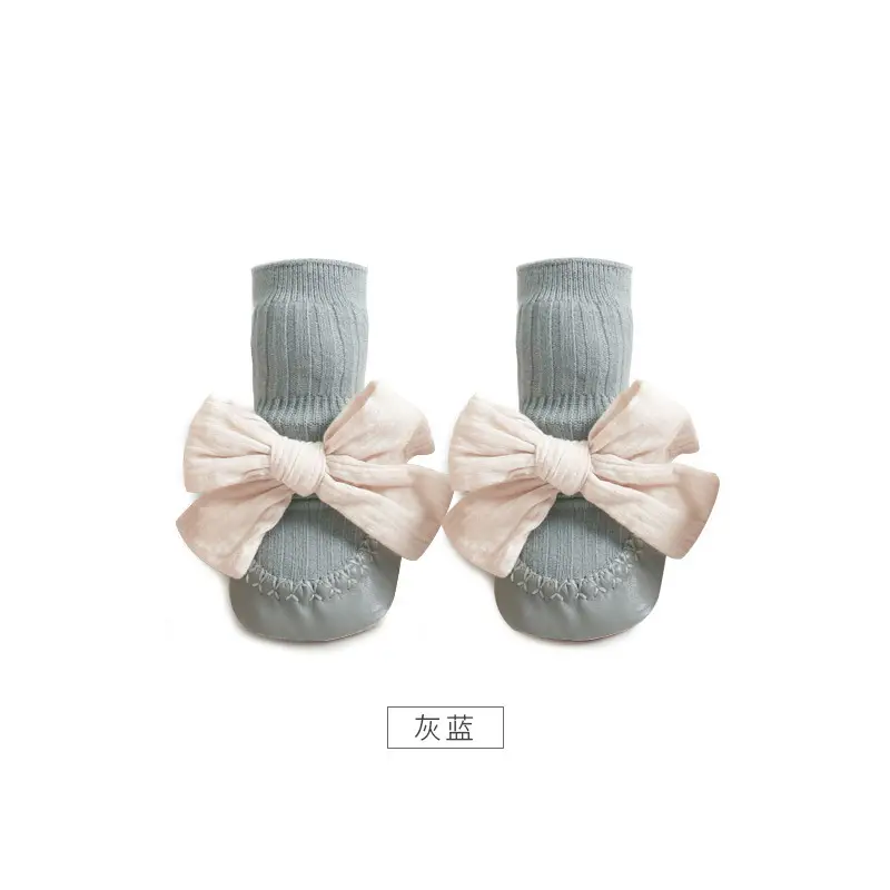 Baby Bow Socks & Shoes Winter Warm Autumn 2021
