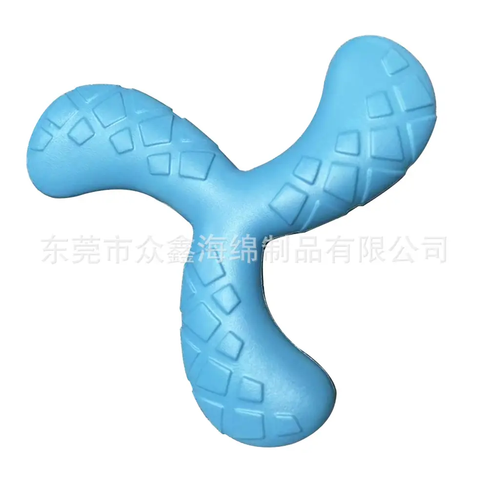 Dropshipping Dog Toy Ball Large Ring Small Dog Pet Supplies Eva Pull Ring Frisbee with Rope Pet Toy