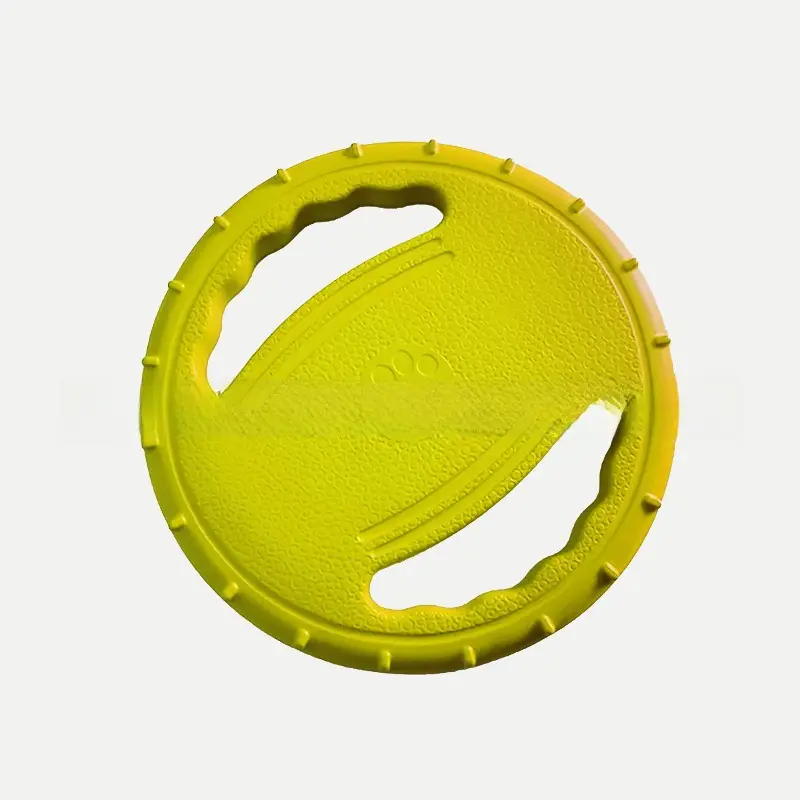 Dropshipping Dog Toy Ball Large Ring Small Dog Pet Supplies Eva Pull Ring Frisbee with Rope Pet Toy