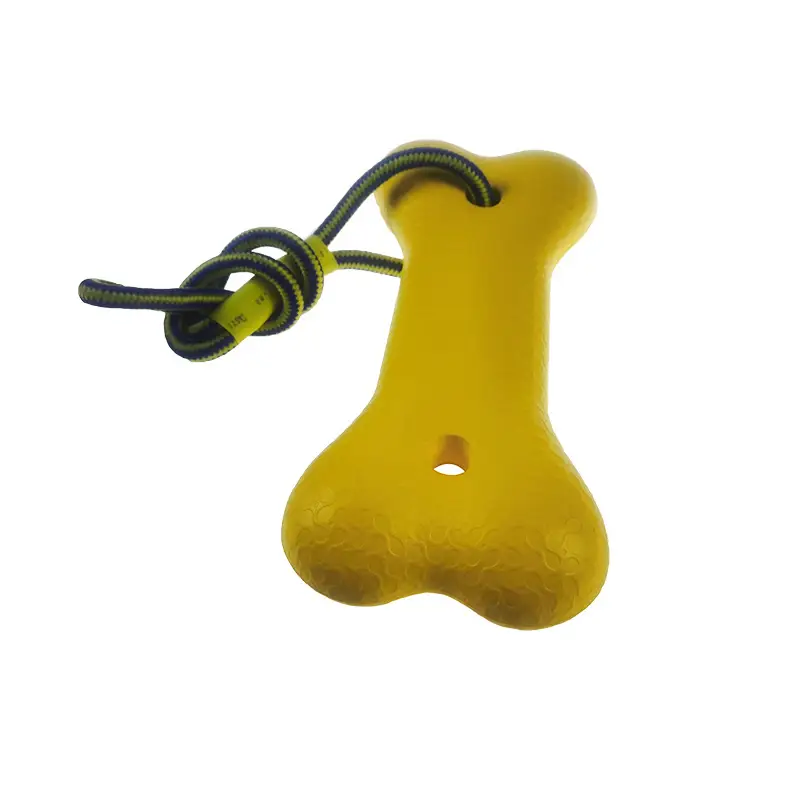 Dropshipping Dog Toy Ball Large Ring Small Dog Pet Supplies Eva Pull Ring Frisbee with Rope Pet Toy