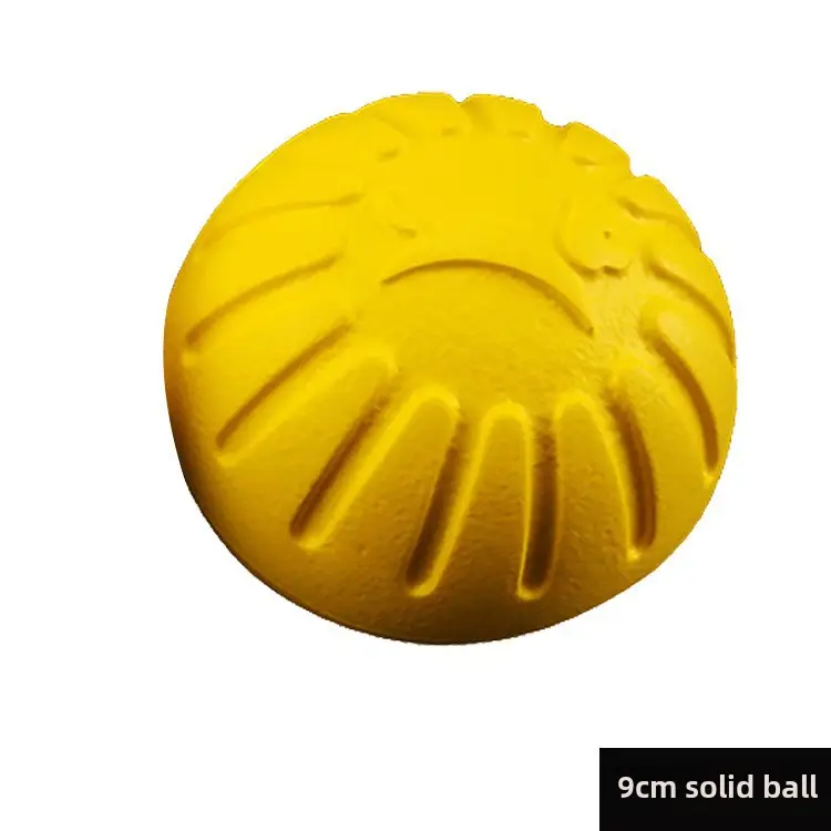 Dropshipping Dog Toy Ball Large Ring Small Dog Pet Supplies Eva Pull Ring Frisbee with Rope Pet Toy