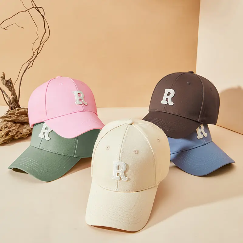 2025 Korean Letter Embroidered Yellow Baseball Cap - Image 34