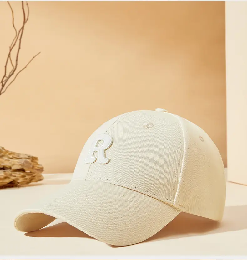 2025 Korean Letter Embroidered Yellow Baseball Cap — feature 16