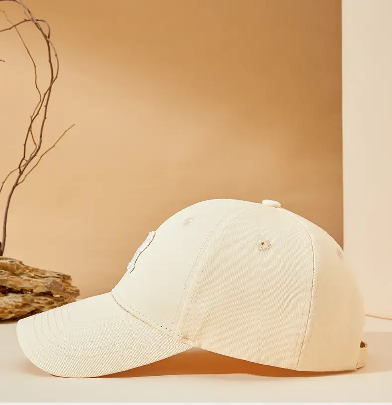 2025 Korean Letter Embroidered Yellow Baseball Cap — feature 17