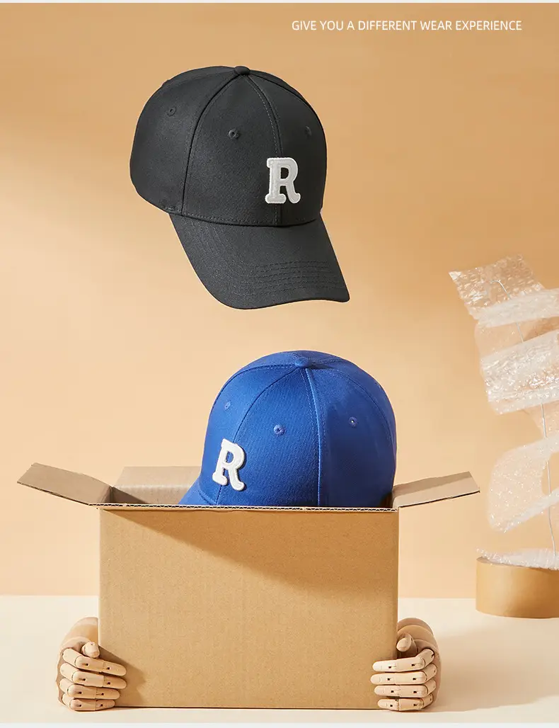 2025 Korean Letter Embroidered Yellow Baseball Cap — feature 21