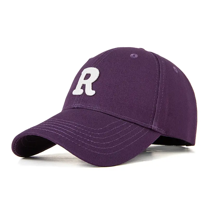 2025 Korean Letter Embroidered Yellow Baseball Cap - Image 3