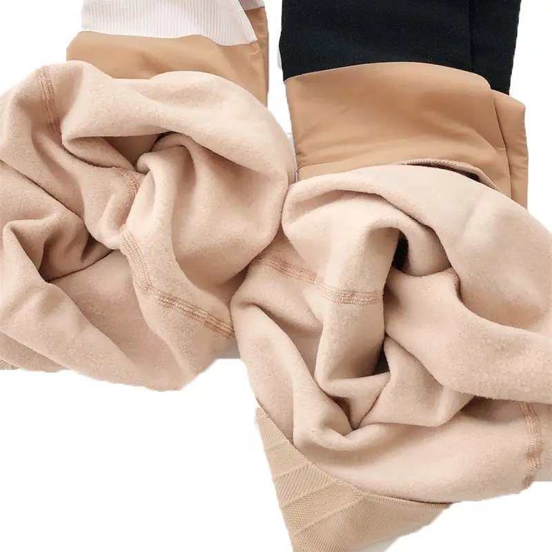 Double Layer Velvet Leg Artistic Black Silk Pantyhose - Image 16