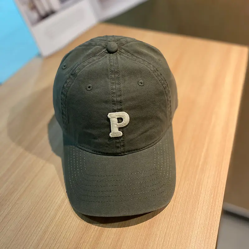 Women Japanese Korean Letter P Cap Casual Autumn - Image 10
