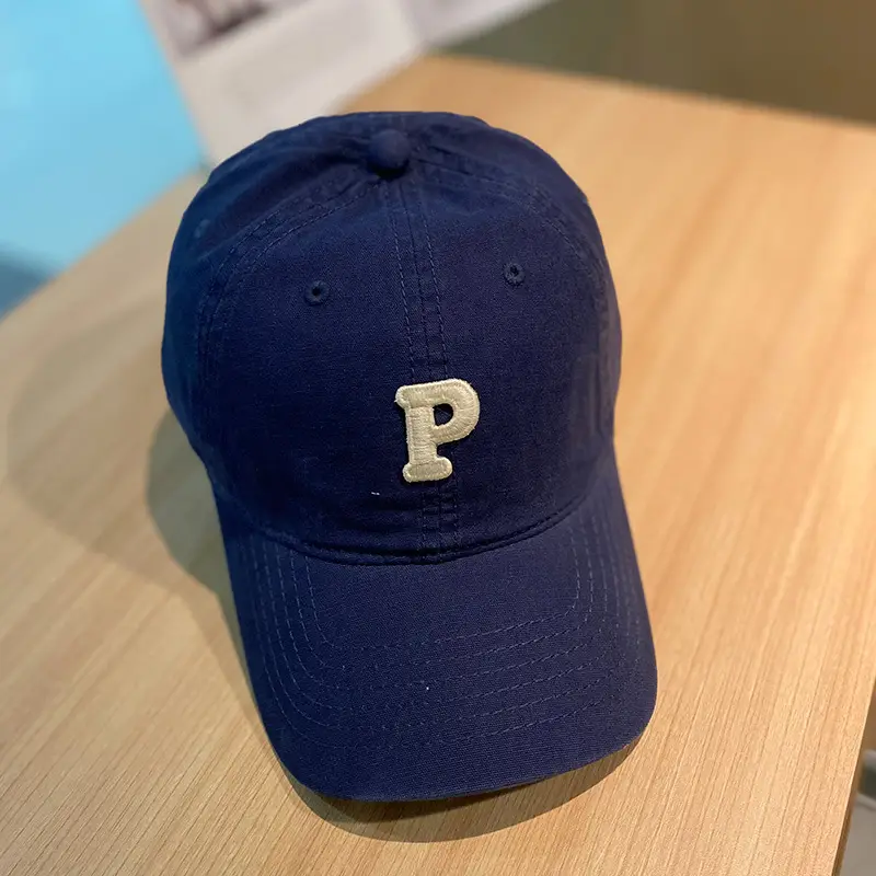 Women Japanese Korean Letter P Cap Casual Autumn - Image 6
