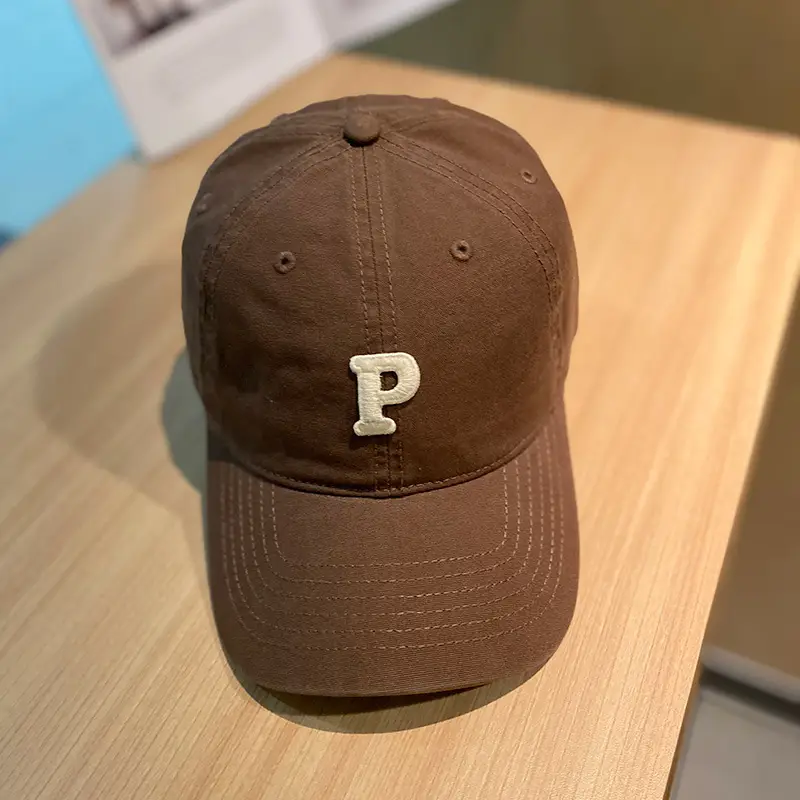 Women Japanese Korean Letter P Cap Casual Autumn - Image 7