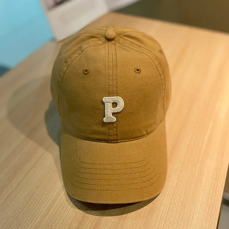 Women Japanese Korean Letter P Cap Casual Autumn - Image 8