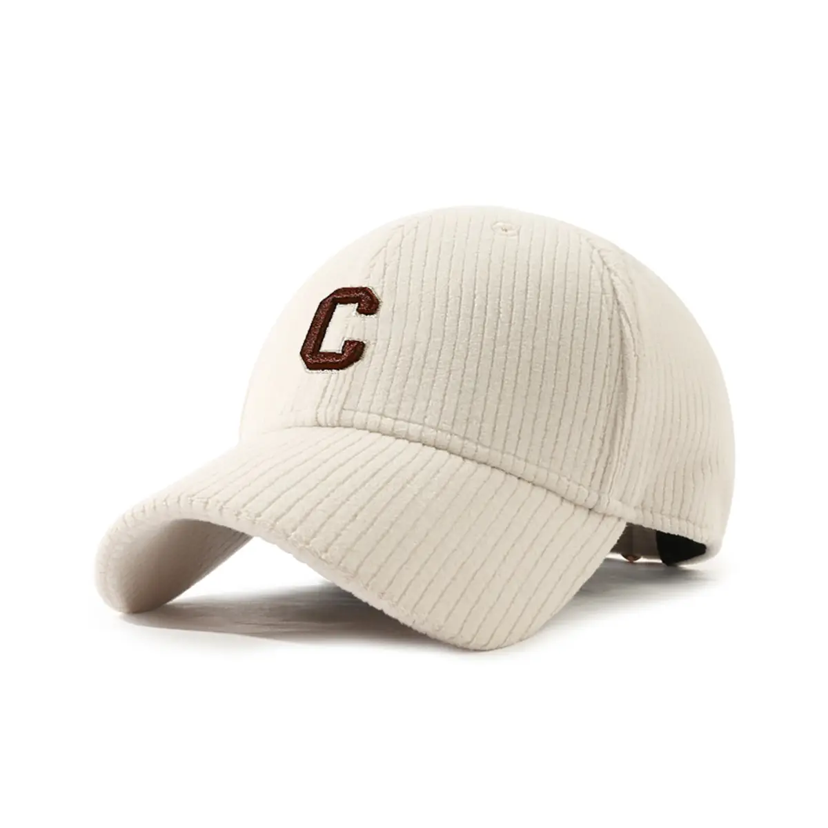 Navy Blue Baseball Cap with White C Embroidery