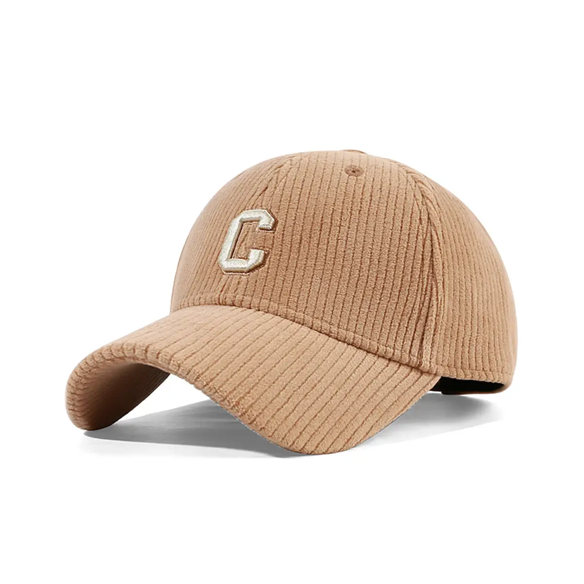 Navy Blue Baseball Cap with White C Embroidery