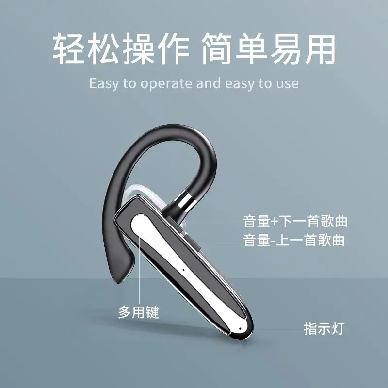 Wireless Bluetooth Headset Over Ear Waterproof Noise Reduction - Image 12