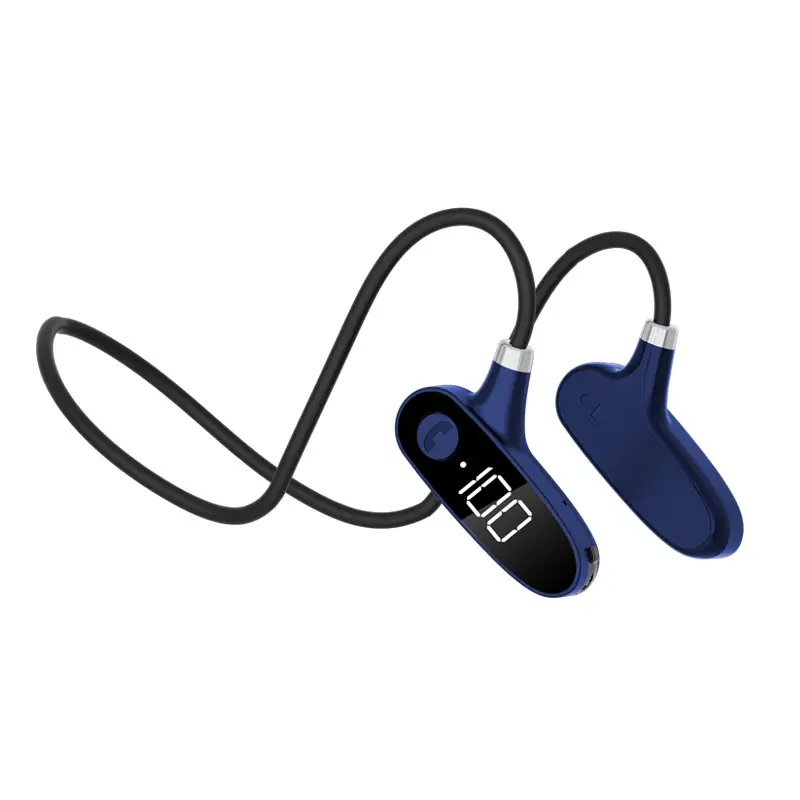 Wireless Bluetooth Headset with Noise Cancellation & Digital Display - Image 2