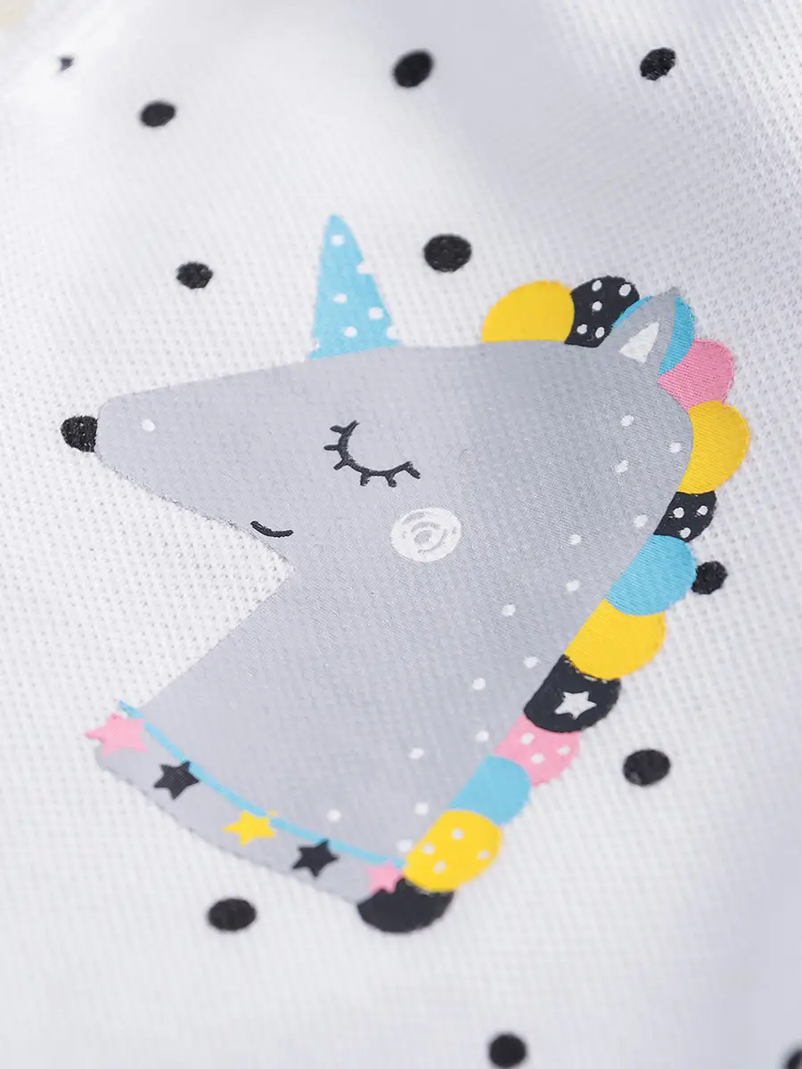 Little Unicorn Knitted Polo Skirt for Girls - Image 4