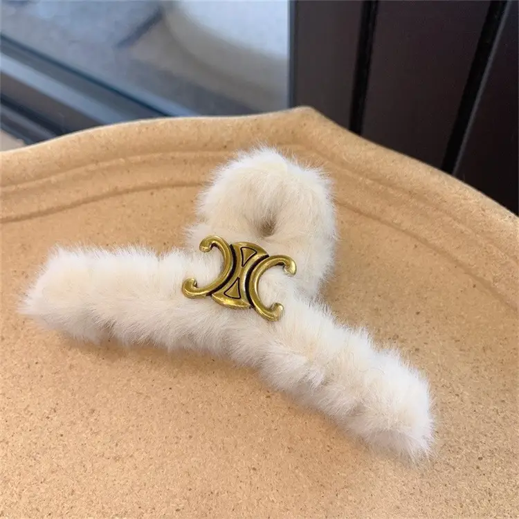 Plush Clip Headwear for Girls with Tassel and Eye Button - Image 25