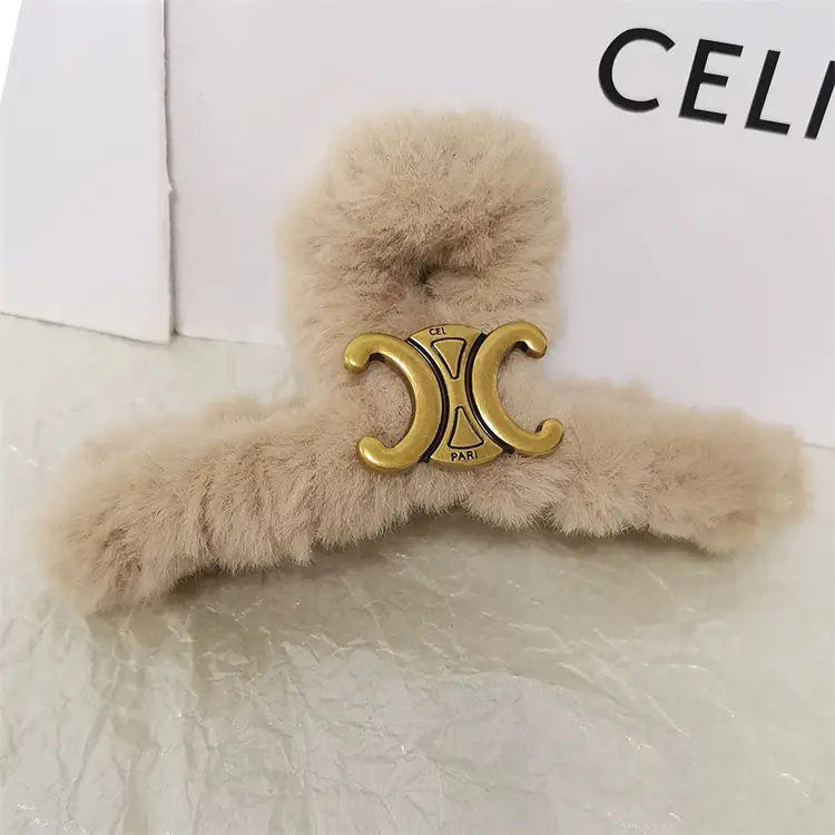 Plush Clip Headwear for Girls with Tassel and Eye Button - Image 26