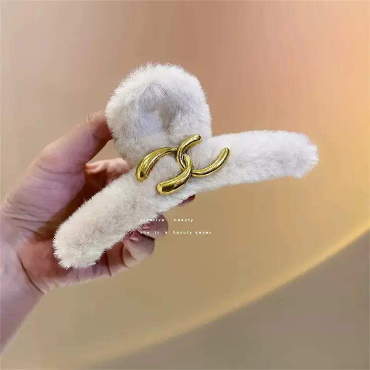 Plush Clip Headwear for Girls with Tassel and Eye Button - Image 28
