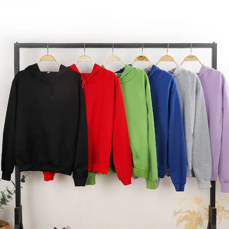 190g Sports Hooded Hoodie Beige 2021 - Image 17