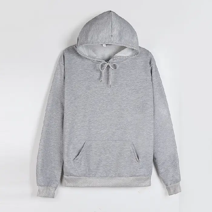 190g Sports Hooded Hoodie Beige 2021 - Image 3