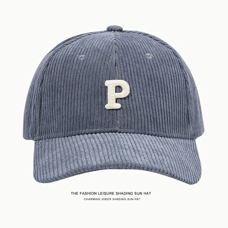 Japanese P Cap Winter Casual Baseball Cap - Image 2