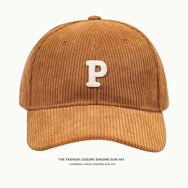 Japanese P Cap Winter Casual Baseball Cap - Image 3