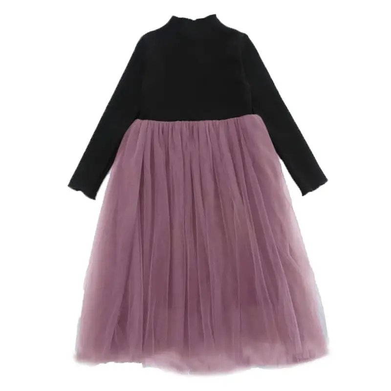 Girls' Fleece Lined Tulle Skirt Set Black Grey Medium to XL - Image 17