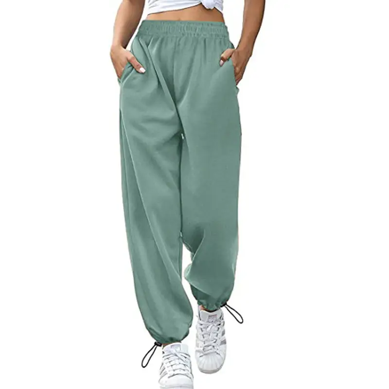Women Loose Casual Drawstring Pants Summer Wear - Image 11
