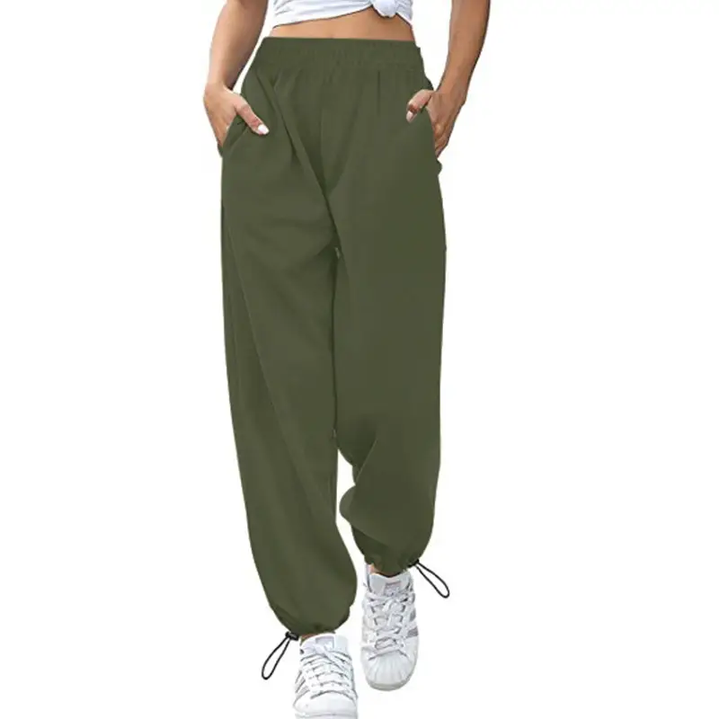 Women Loose Casual Drawstring Pants Summer Wear - Image 5