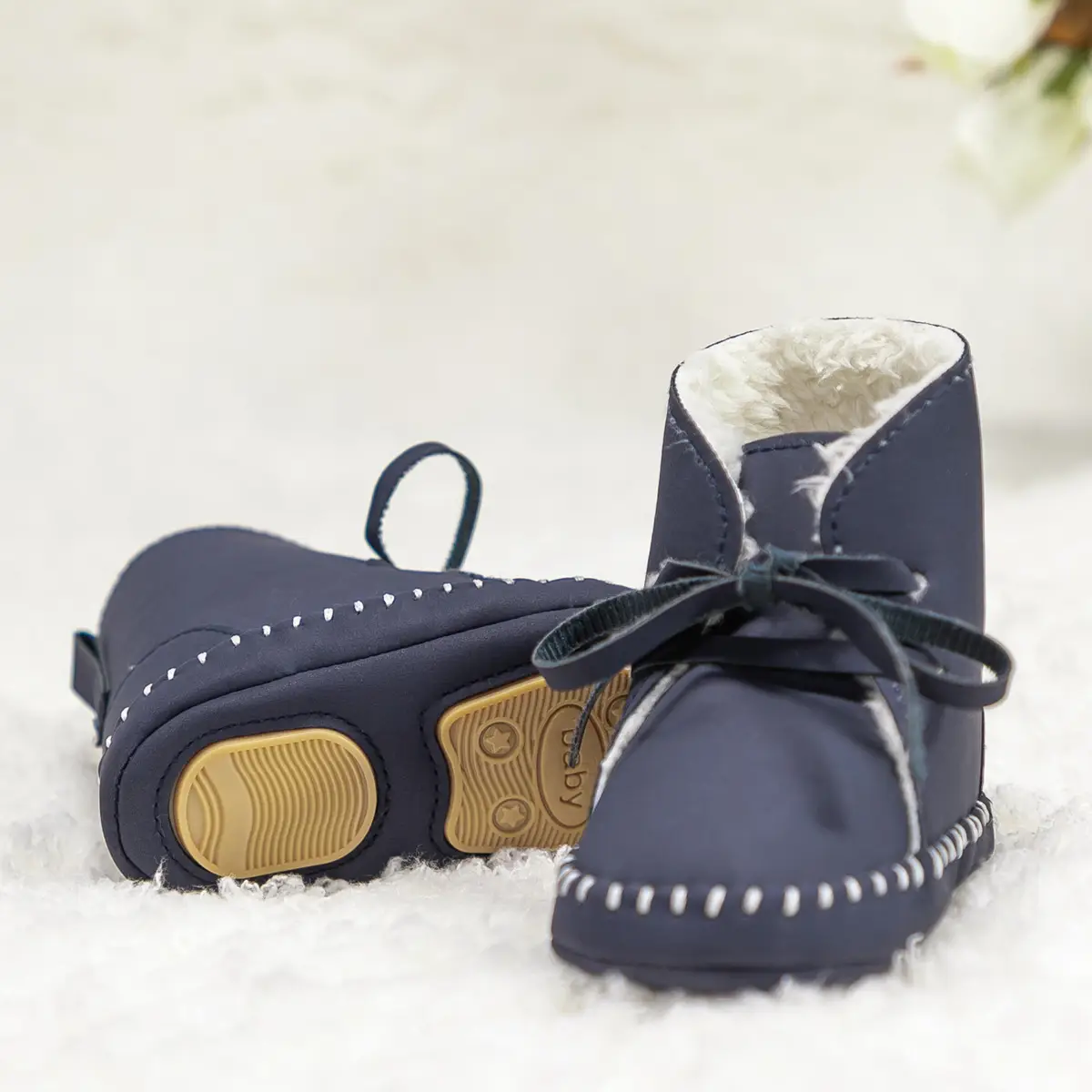 2022 Winter Baby Shoes Velvet Non-Slip Toddler Boots - Image 3