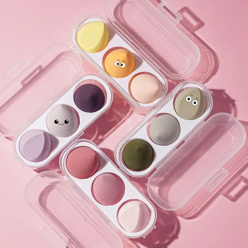 No-Eating Makeup Egg Powder Puff Set Dual Use - Image 6