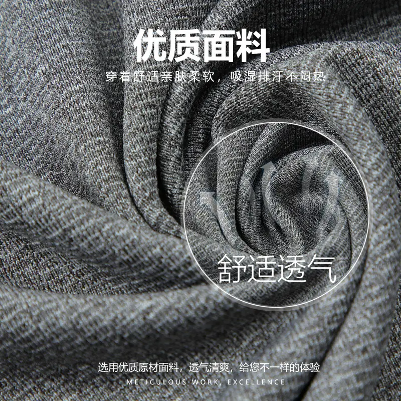 Grey Round Neck Work T-Shirt with Logo Print - Image 9