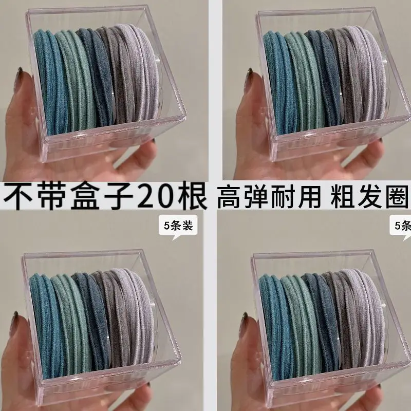 Korean Style Elastic Hair Band for Girls - Image 11
