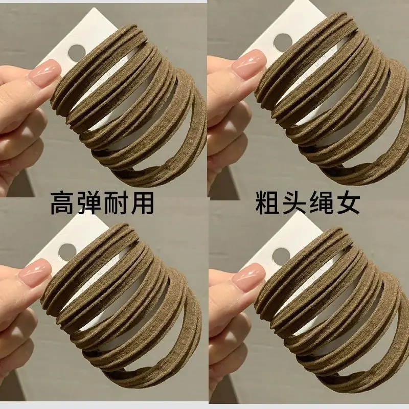 Korean Style Elastic Hair Band for Girls - Image 15