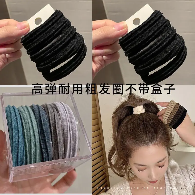 Korean Style Elastic Hair Band for Girls - Image 16
