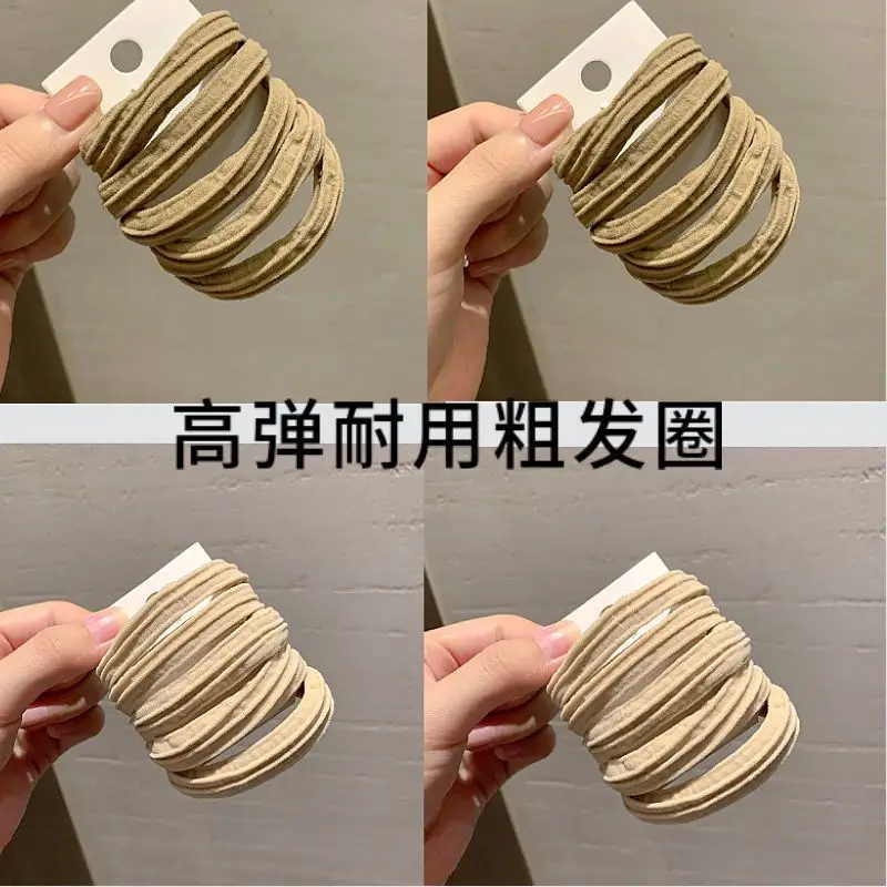 Korean Style Elastic Hair Band for Girls - Image 17