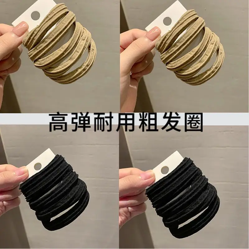 Korean Style Elastic Hair Band for Girls - Image 18