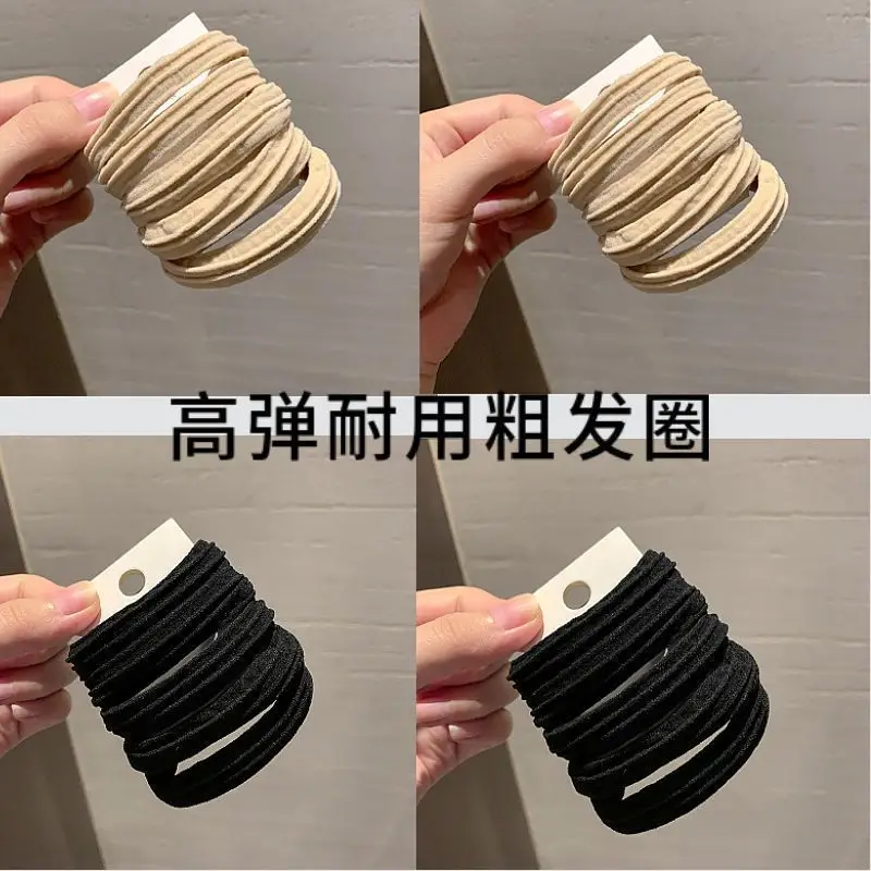 Korean Style Elastic Hair Band for Girls - Image 19