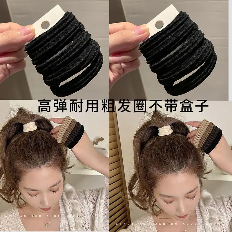Korean Style Elastic Hair Band for Girls - Image 21