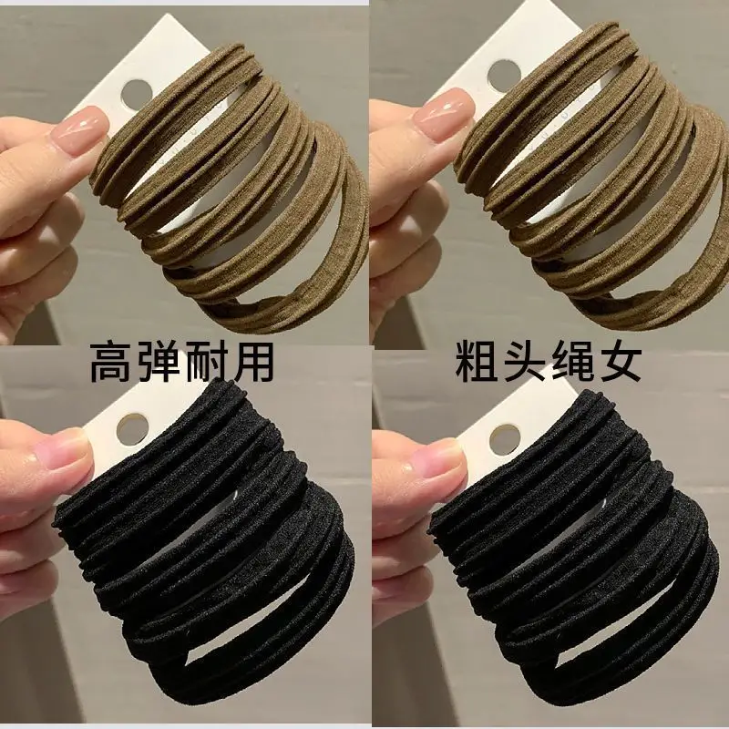 Korean Style Elastic Hair Band for Girls - Image 22