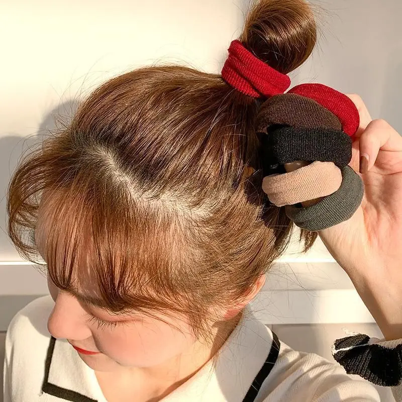 Korean Style Elastic Hair Band for Girls - Image 32