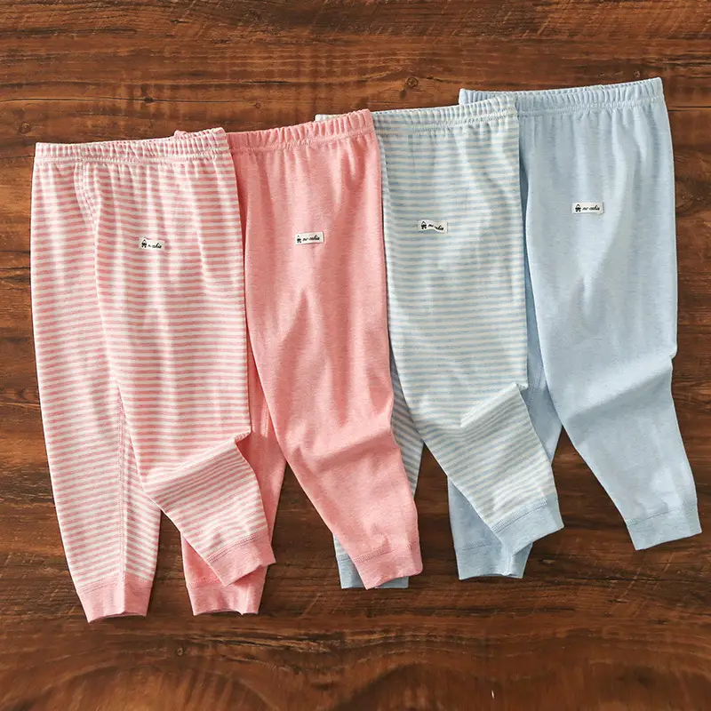 White Cherry Print Cotton Pants Set for Kids - Image 12
