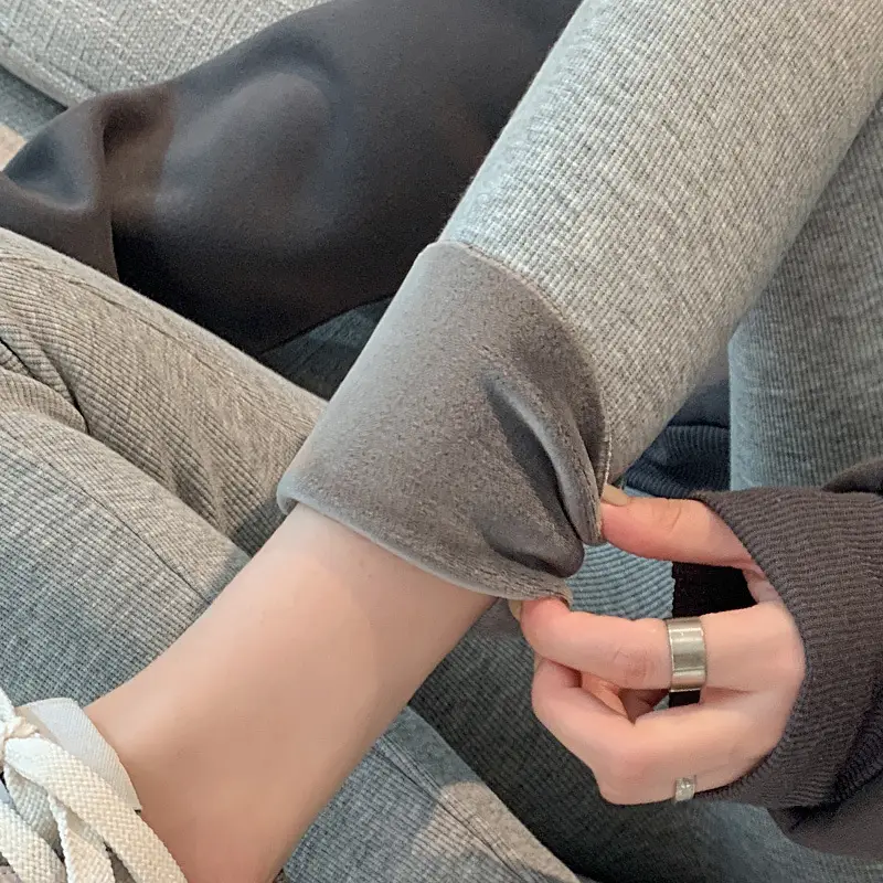 Women Fleece Leggings High Waist Slimming Warm Winter