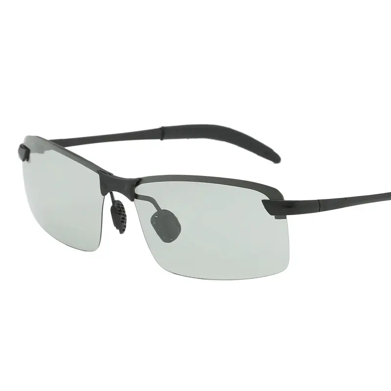 Men Polarized Driving Sunglasses Night Vision Black
