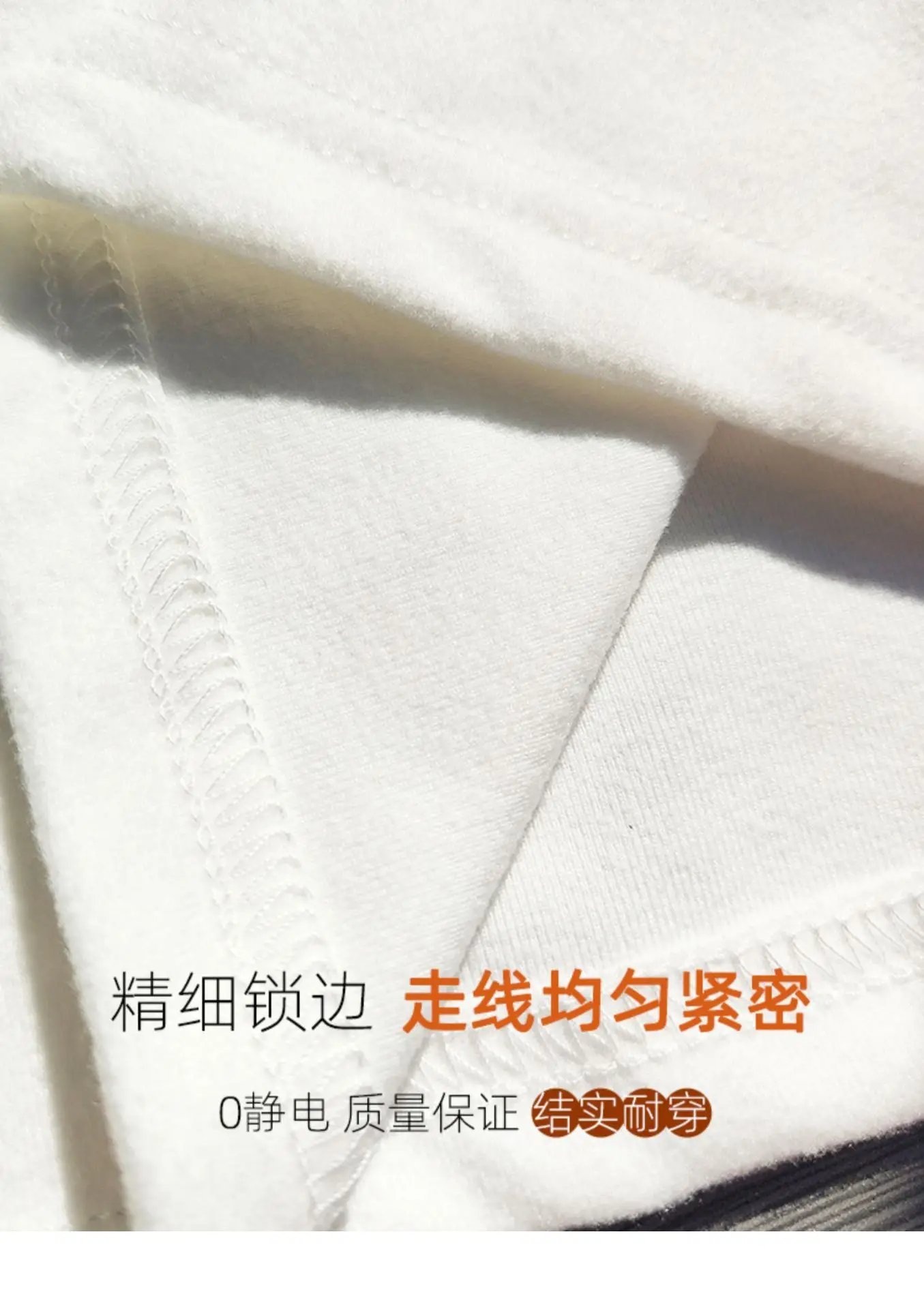 Wholesale Velvet White Long Sleeve Women's T-Shirt — feature 9