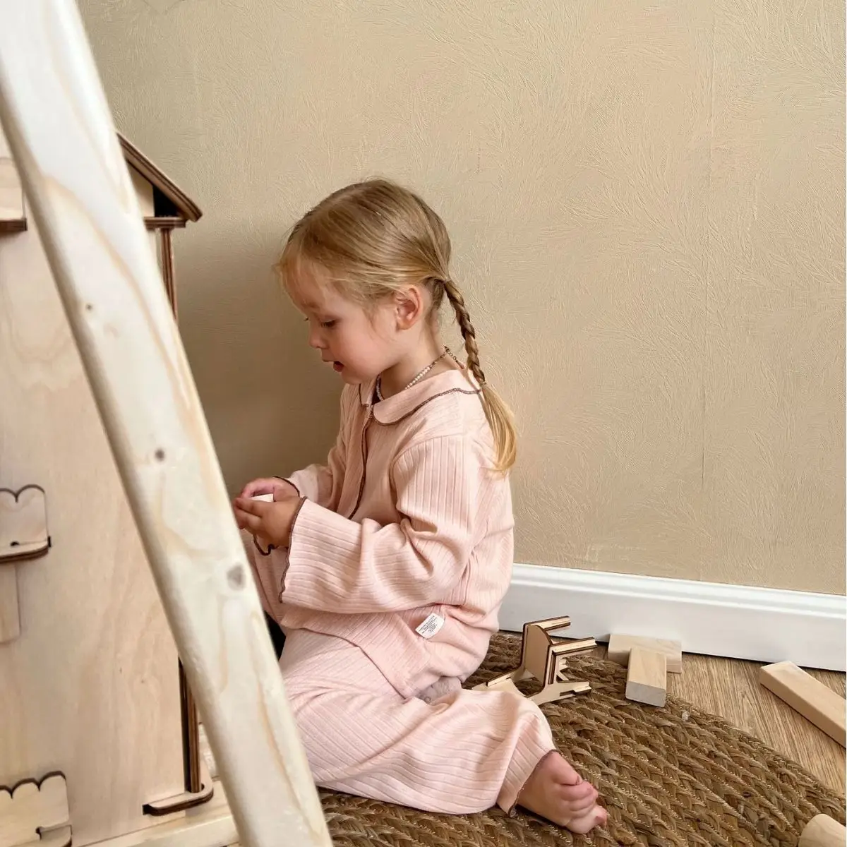 Girls' Pajama Set Moisture-Wicking Autumn Winter - Image 5