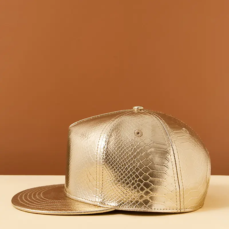 Golden Snake Head Baseball Cap for Men Women - Image 3