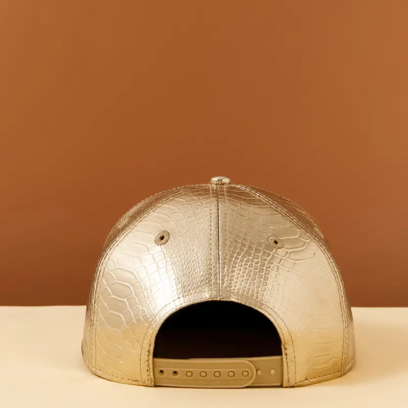 Golden Snake Head Baseball Cap for Men Women - Image 4