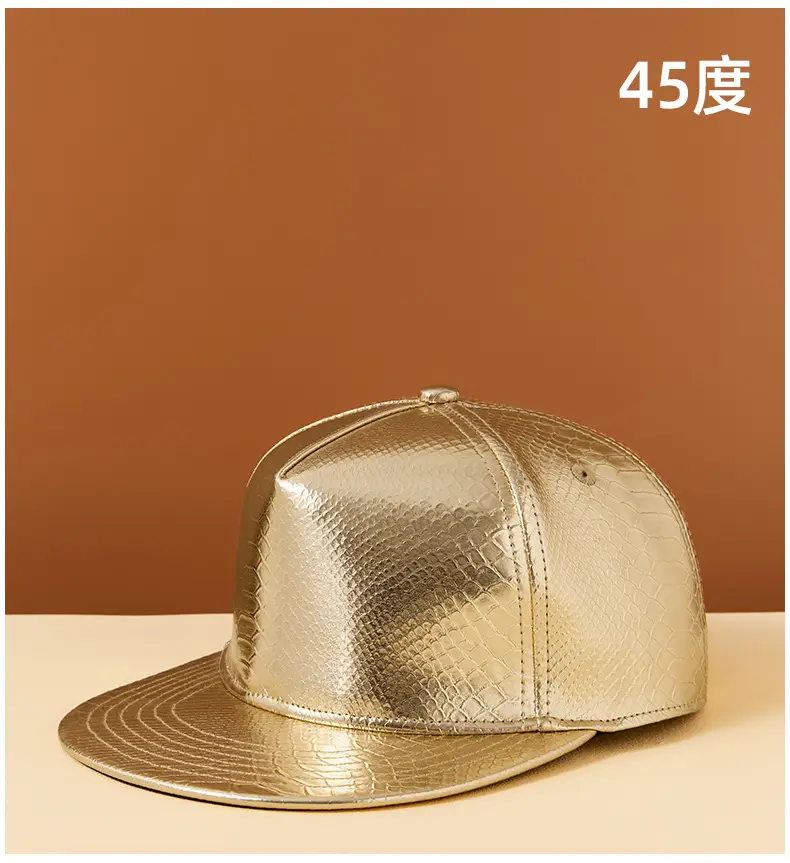 Golden Snake Head Baseball Cap for Men Women — feature 11